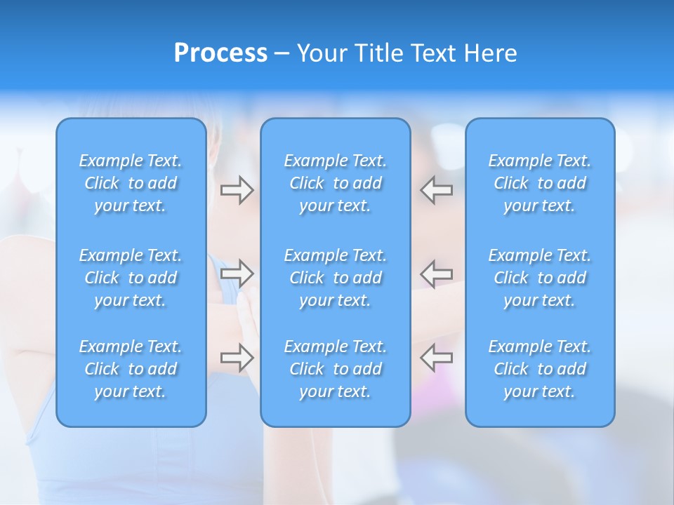 Healthy Stretching Adults PowerPoint Template