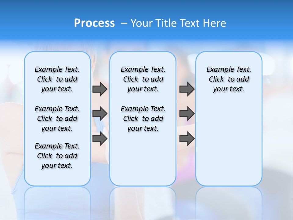 Healthy Stretching Adults PowerPoint Template