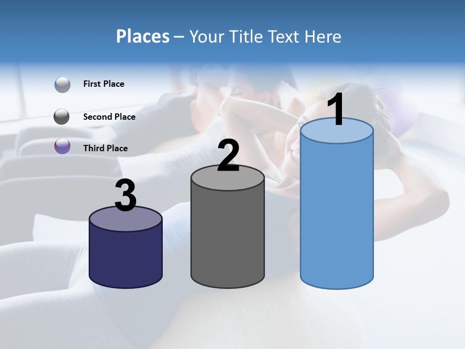 Ball Workout Exercise PowerPoint Template