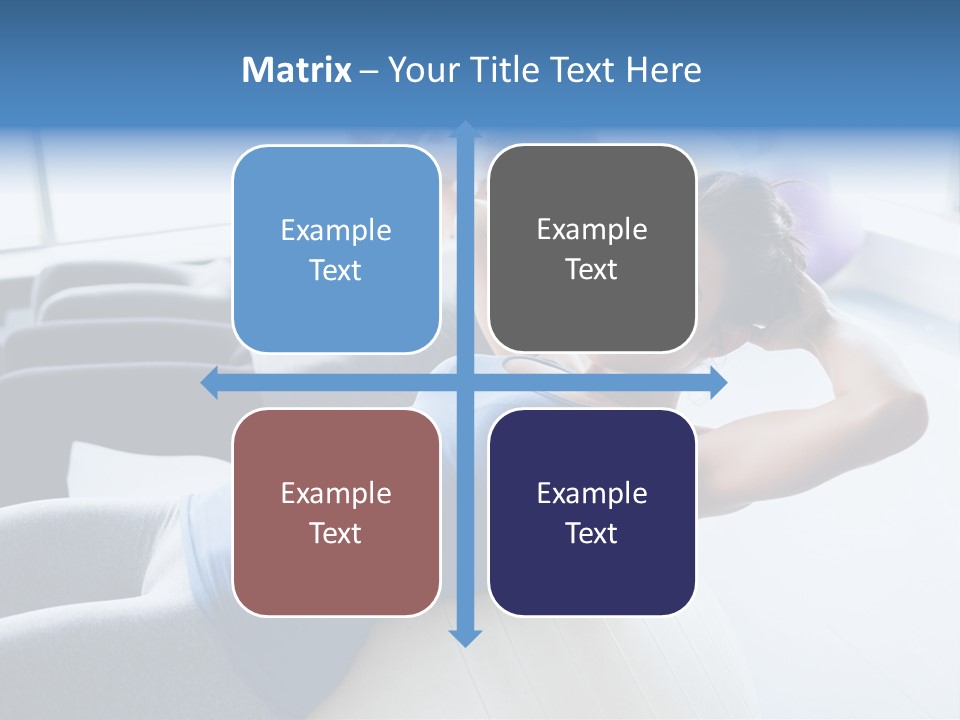 Ball Workout Exercise PowerPoint Template