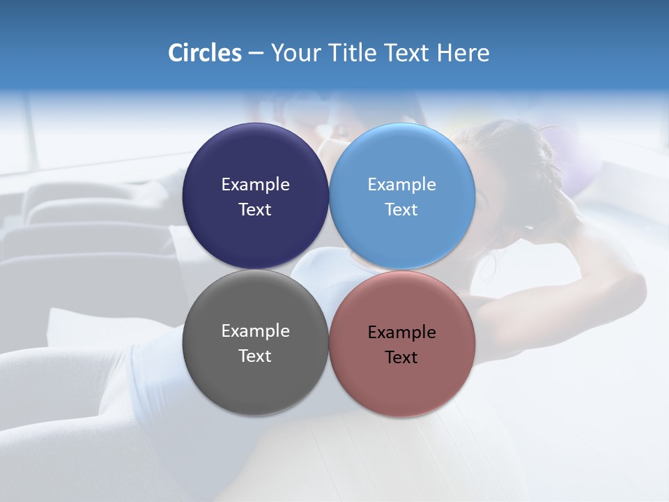 Ball Workout Exercise PowerPoint Template