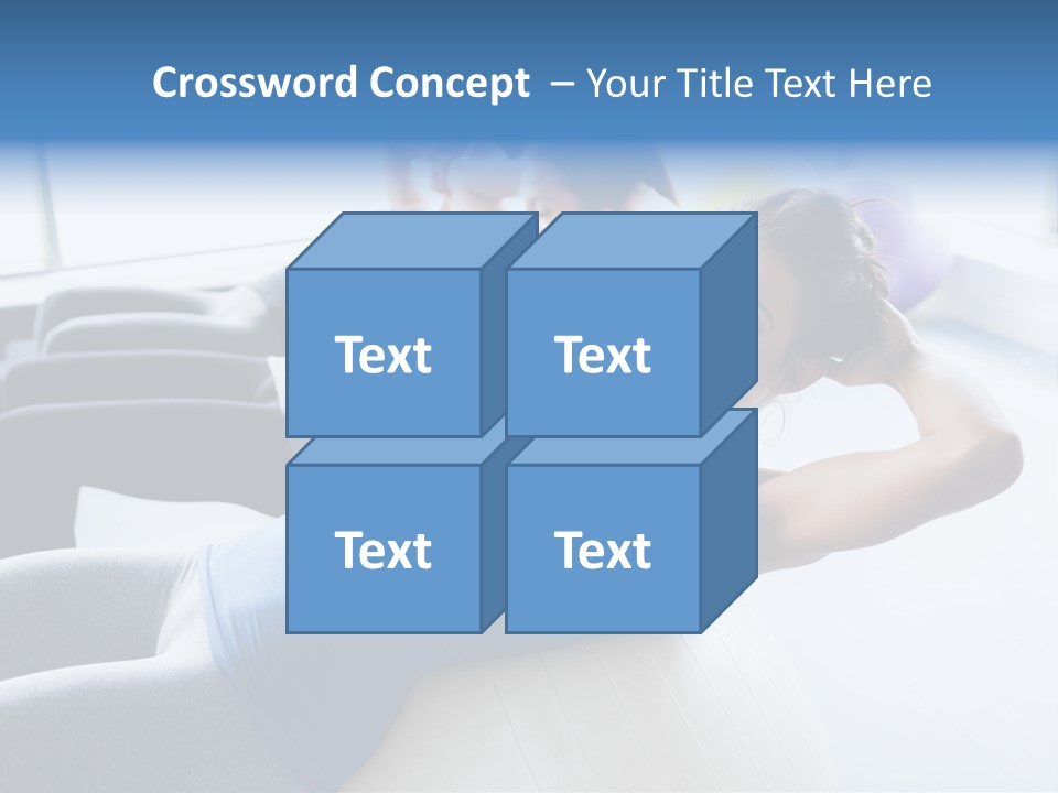 Ball Workout Exercise PowerPoint Template