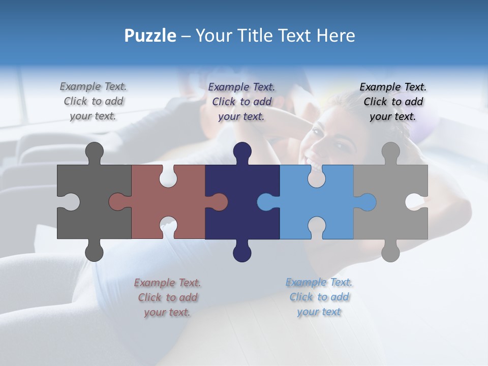 Ball Workout Exercise PowerPoint Template