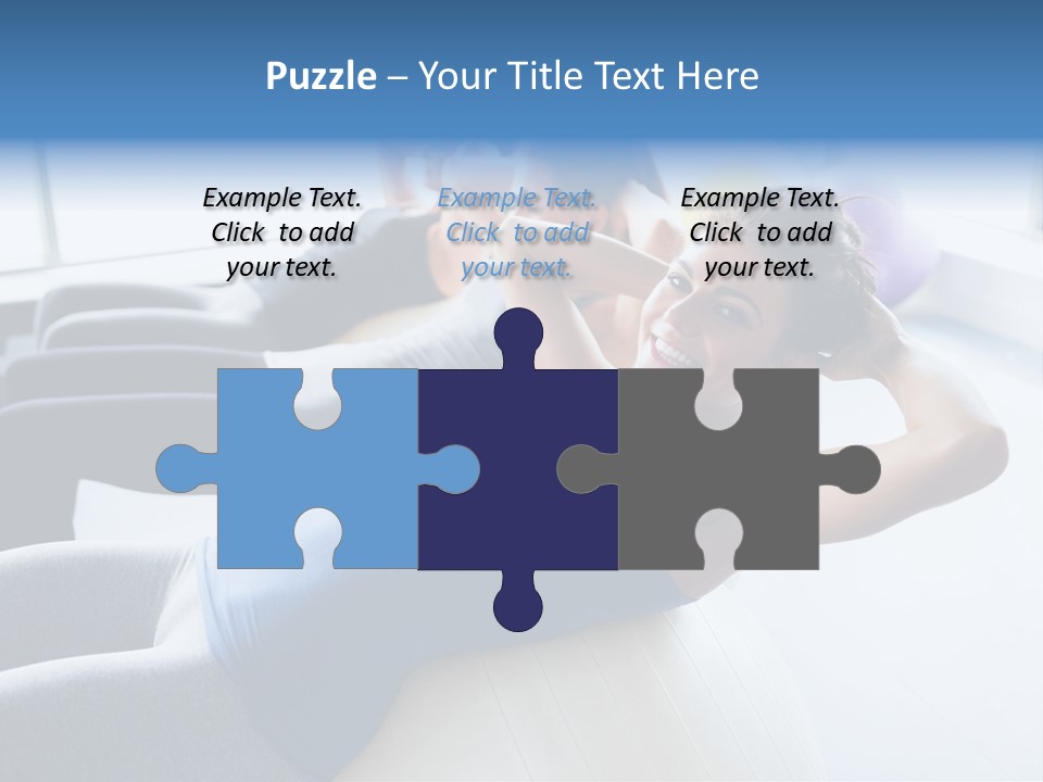 Ball Workout Exercise PowerPoint Template