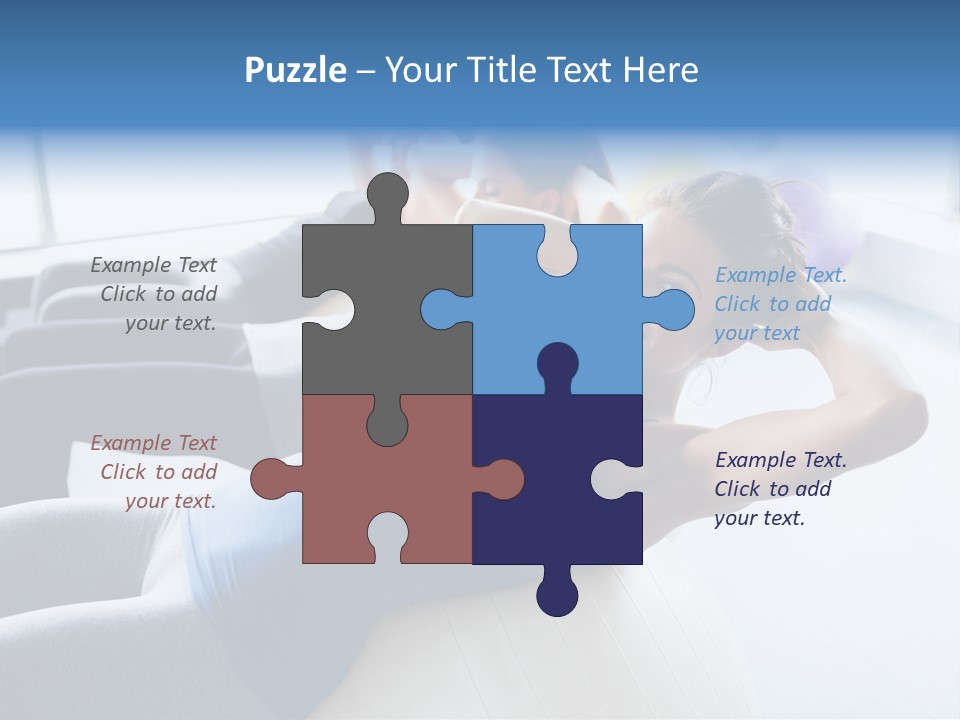 Ball Workout Exercise PowerPoint Template