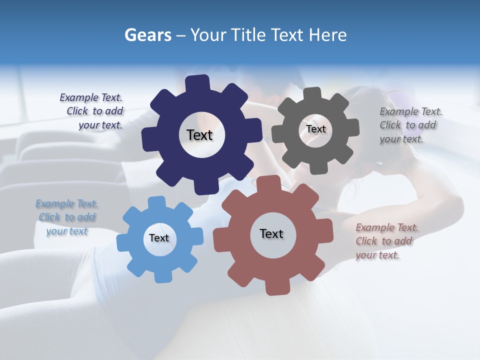 Ball Workout Exercise PowerPoint Template