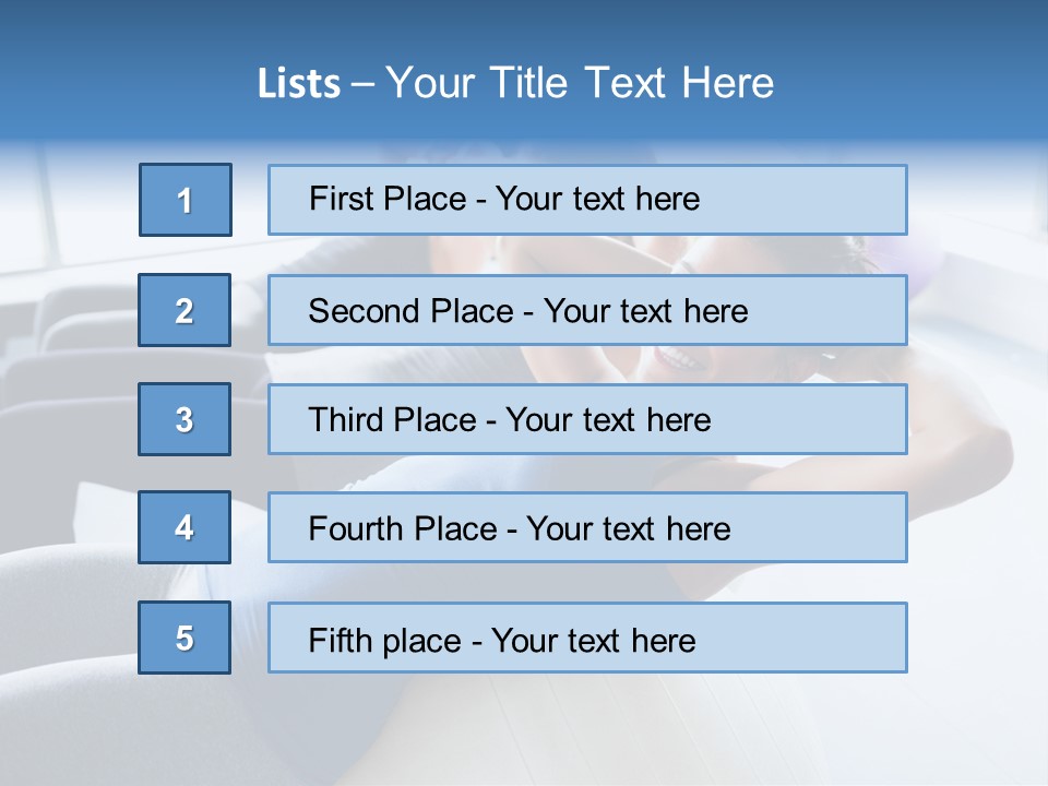 Ball Workout Exercise PowerPoint Template