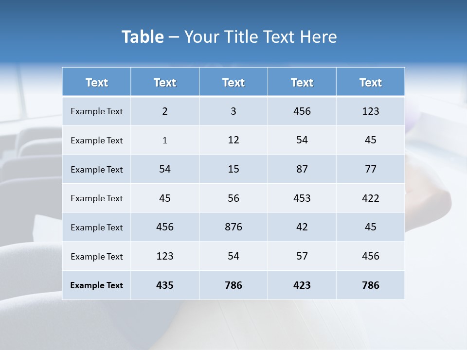 Ball Workout Exercise PowerPoint Template
