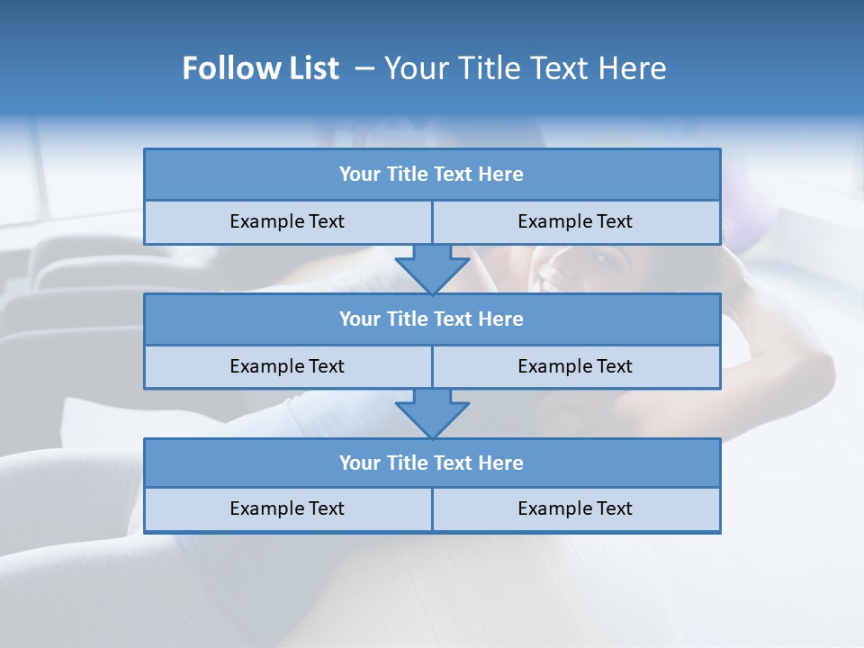 Ball Workout Exercise PowerPoint Template