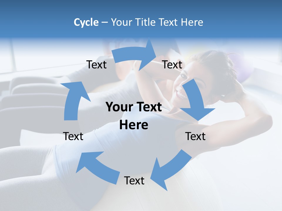 Ball Workout Exercise PowerPoint Template