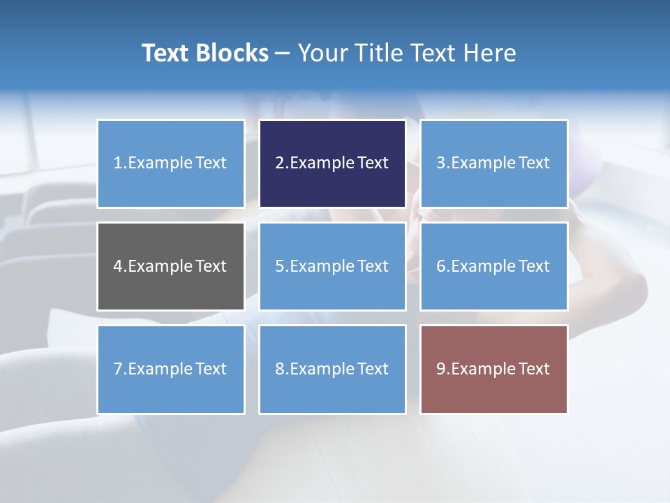 Ball Workout Exercise PowerPoint Template