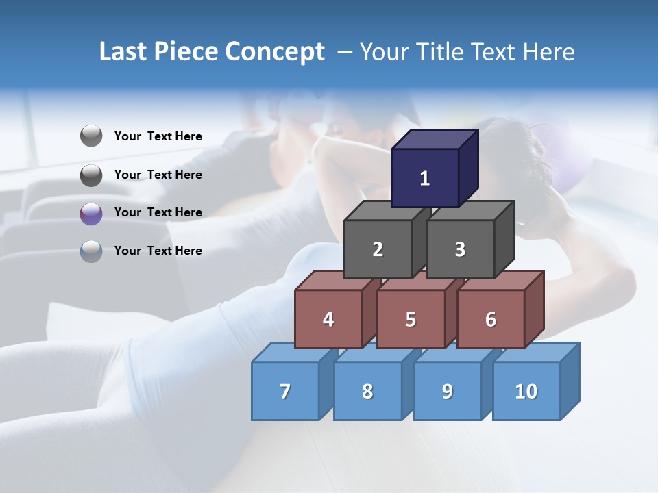 Ball Workout Exercise PowerPoint Template