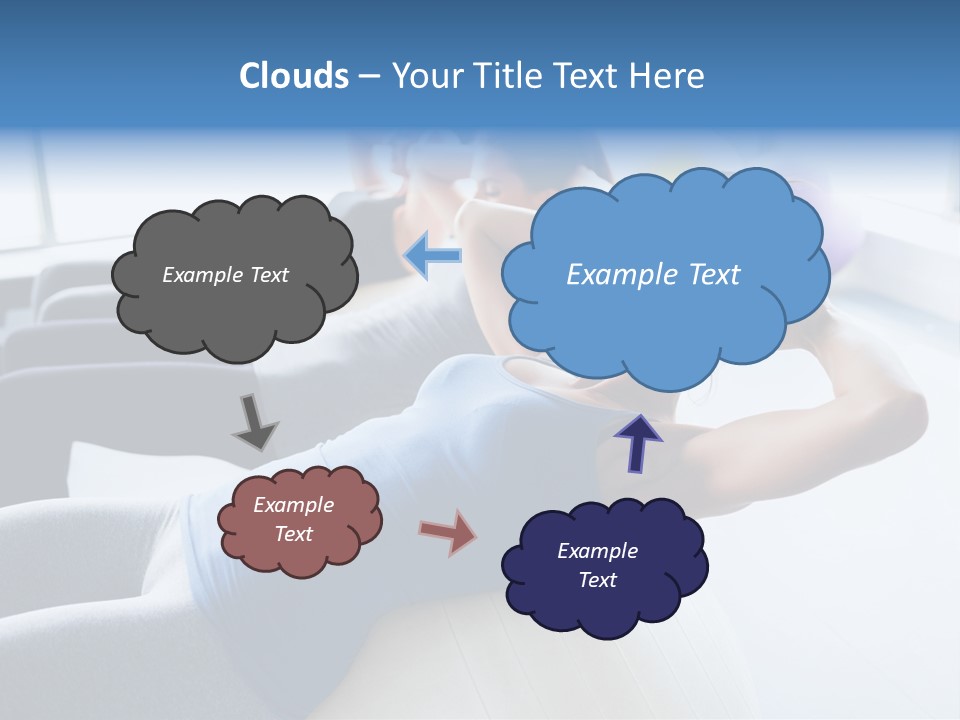 Ball Workout Exercise PowerPoint Template
