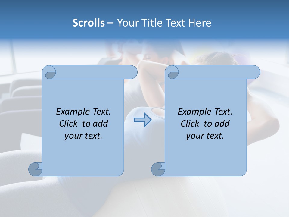 Ball Workout Exercise PowerPoint Template