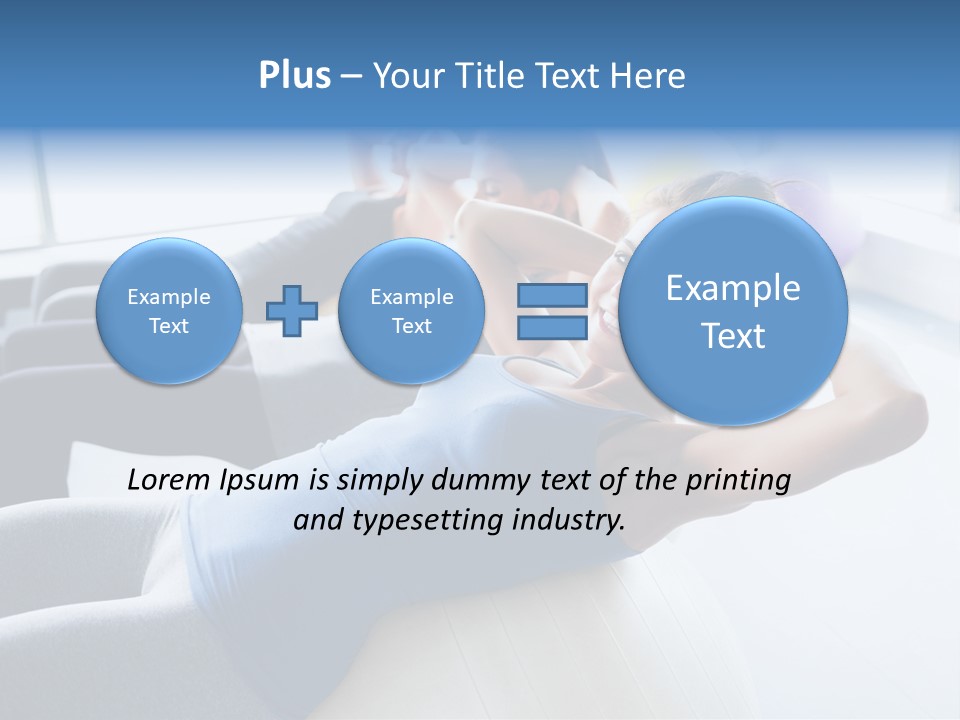 Ball Workout Exercise PowerPoint Template