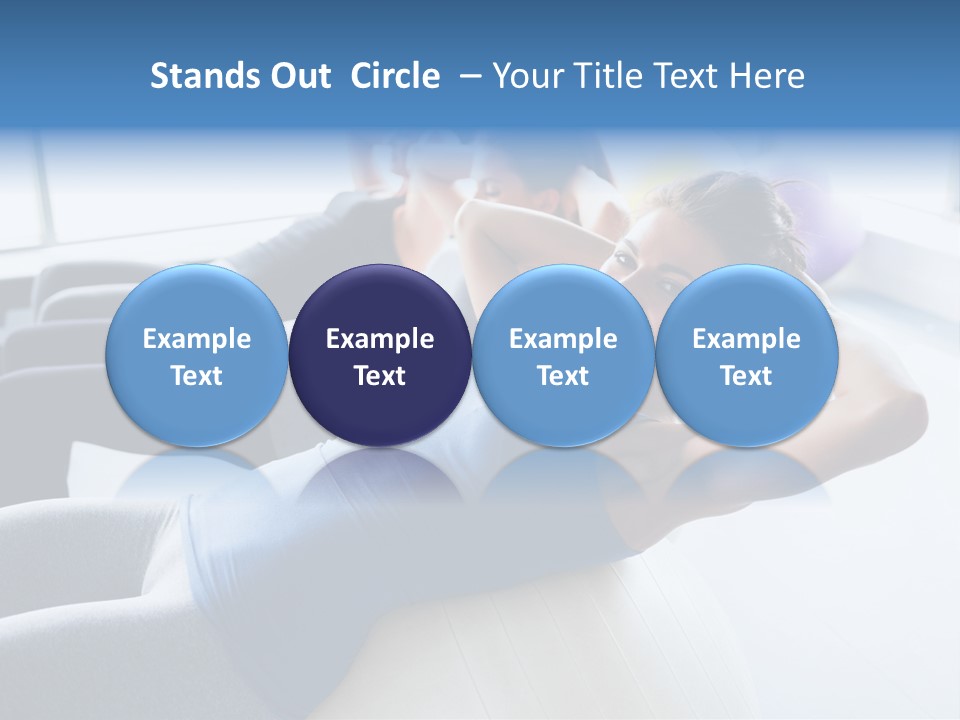 Ball Workout Exercise PowerPoint Template