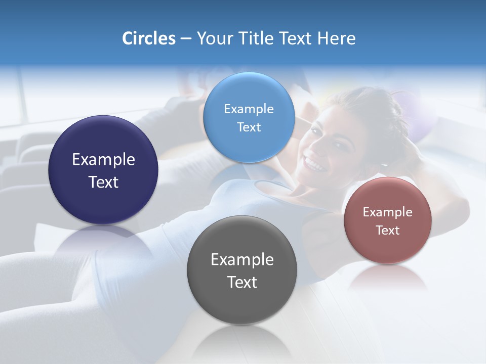 Ball Workout Exercise PowerPoint Template