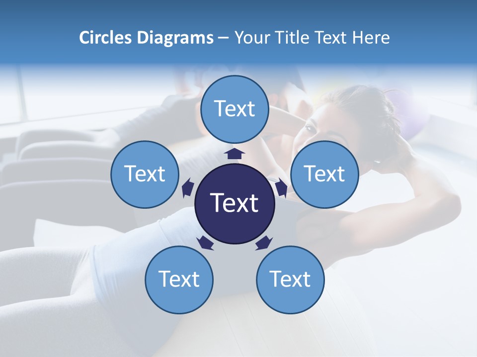 Ball Workout Exercise PowerPoint Template