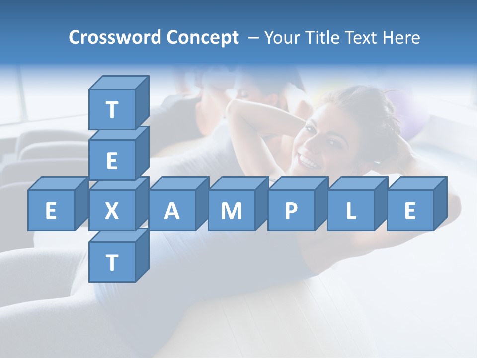 Ball Workout Exercise PowerPoint Template