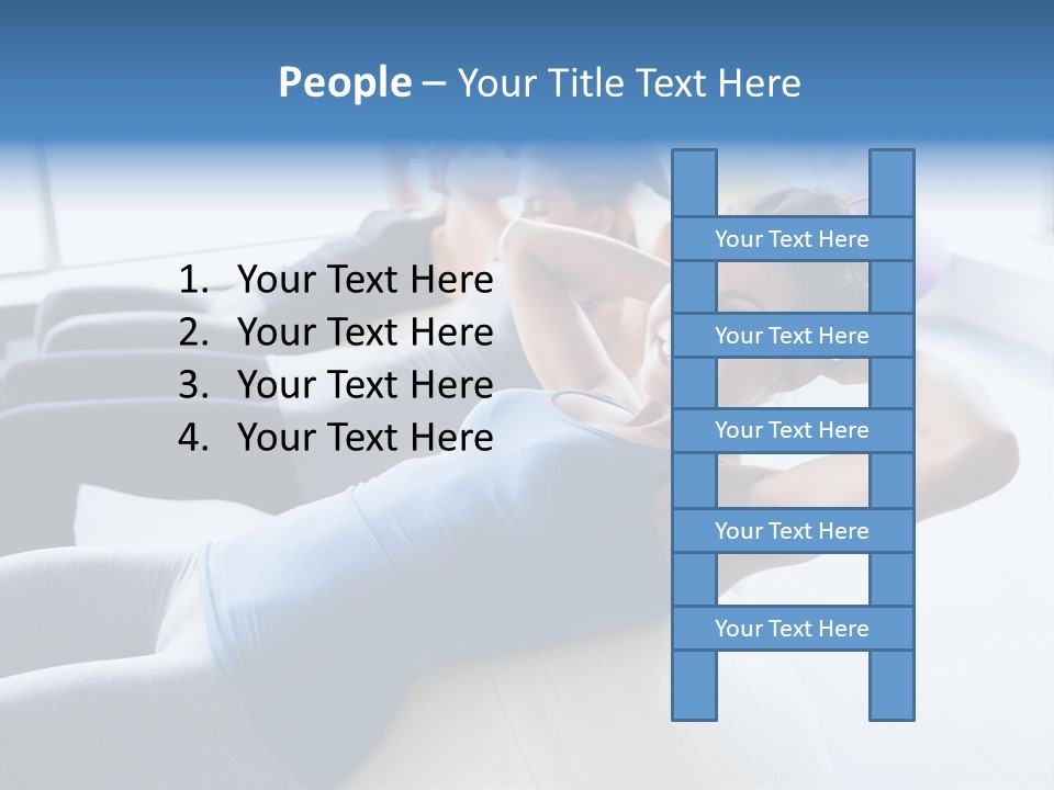 Ball Workout Exercise PowerPoint Template