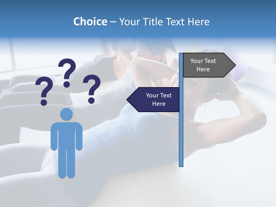 Ball Workout Exercise PowerPoint Template