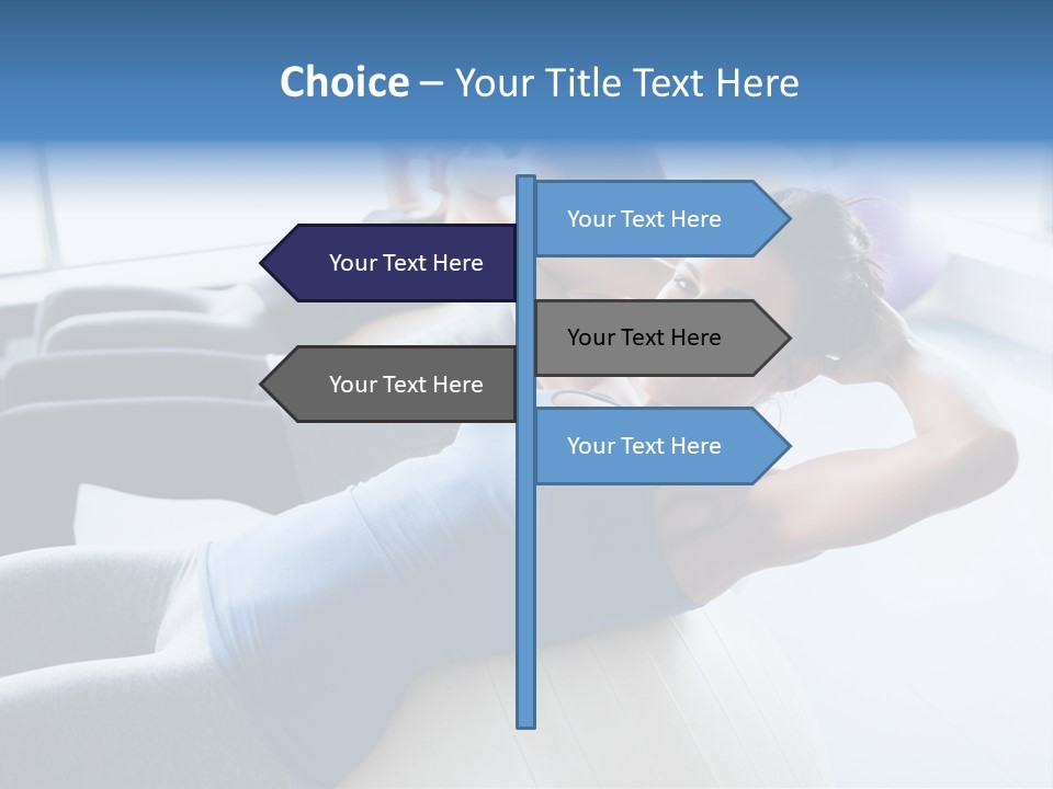 Ball Workout Exercise PowerPoint Template