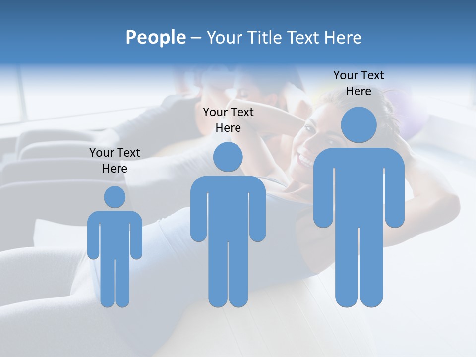 Ball Workout Exercise PowerPoint Template