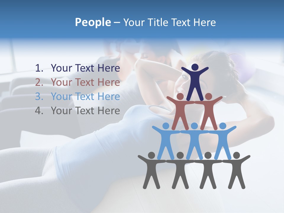 Ball Workout Exercise PowerPoint Template