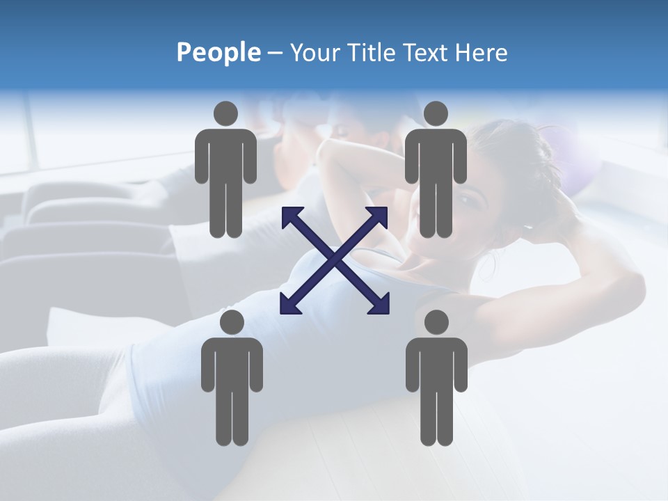 Ball Workout Exercise PowerPoint Template