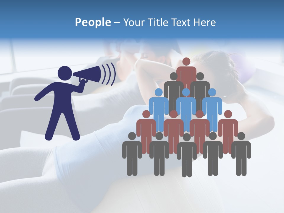 Ball Workout Exercise PowerPoint Template