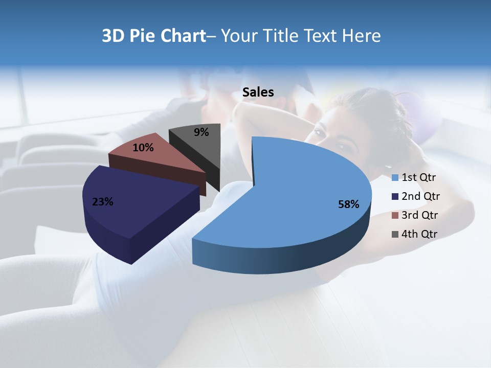 Ball Workout Exercise PowerPoint Template