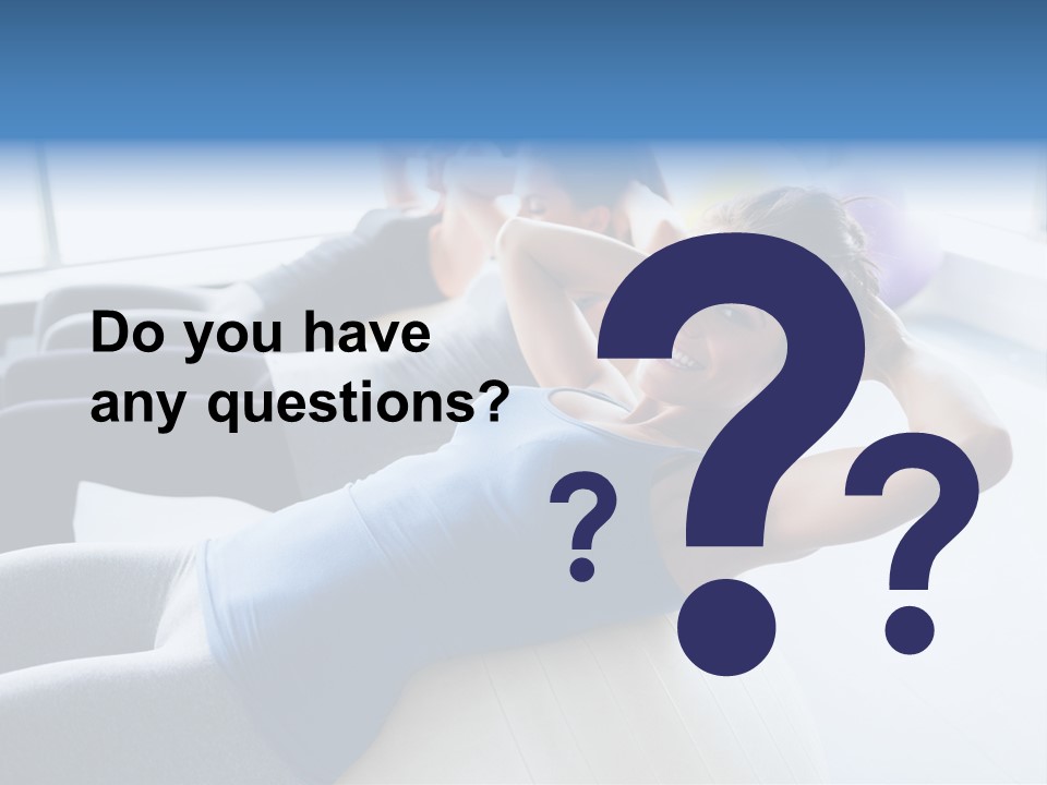 Ball Workout Exercise PowerPoint Template