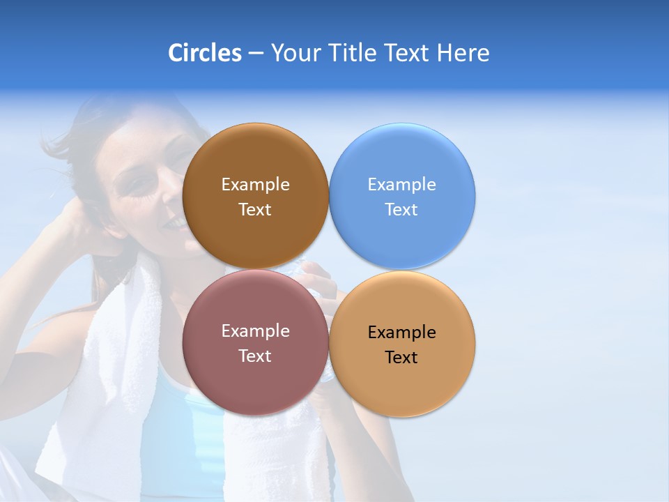 Sport Sports Smiling PowerPoint Template