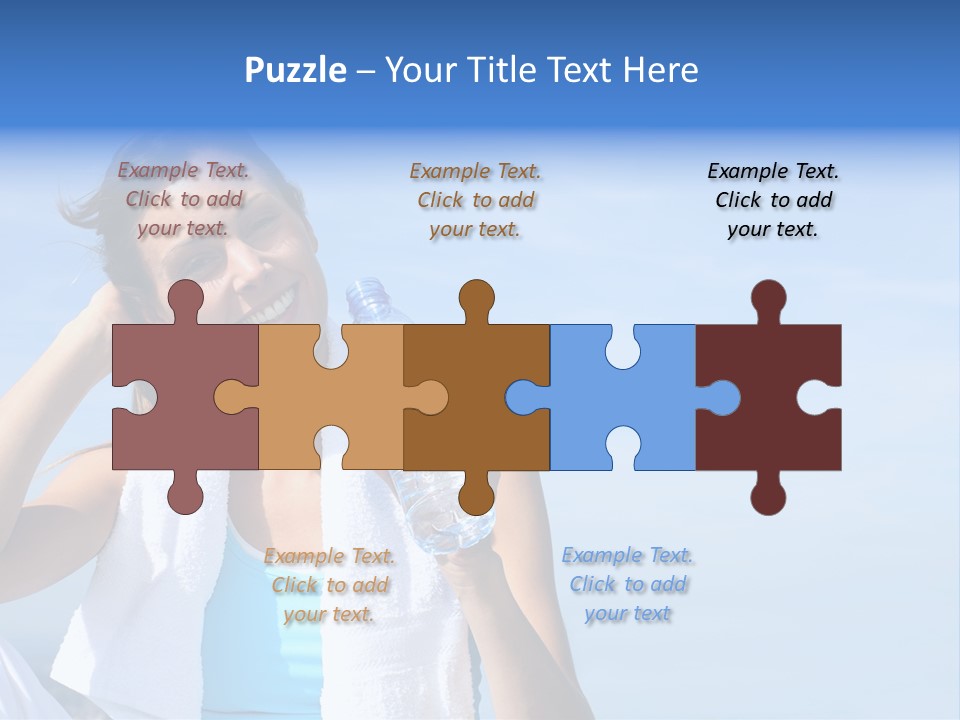 Sport Sports Smiling PowerPoint Template