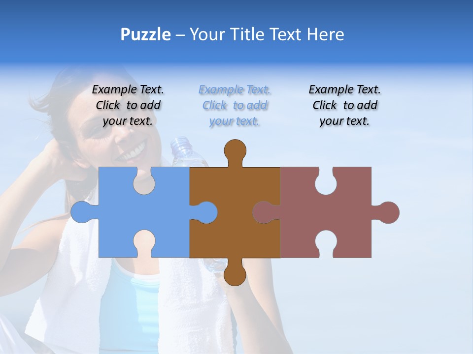 Sport Sports Smiling PowerPoint Template