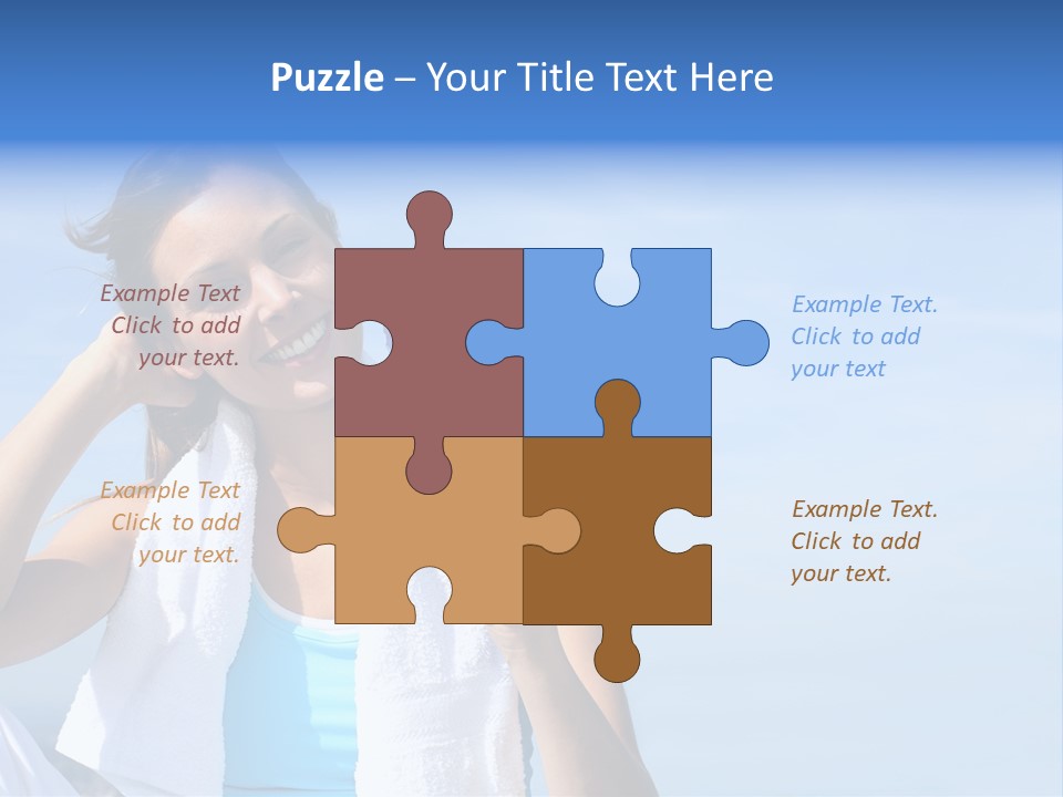 Sport Sports Smiling PowerPoint Template