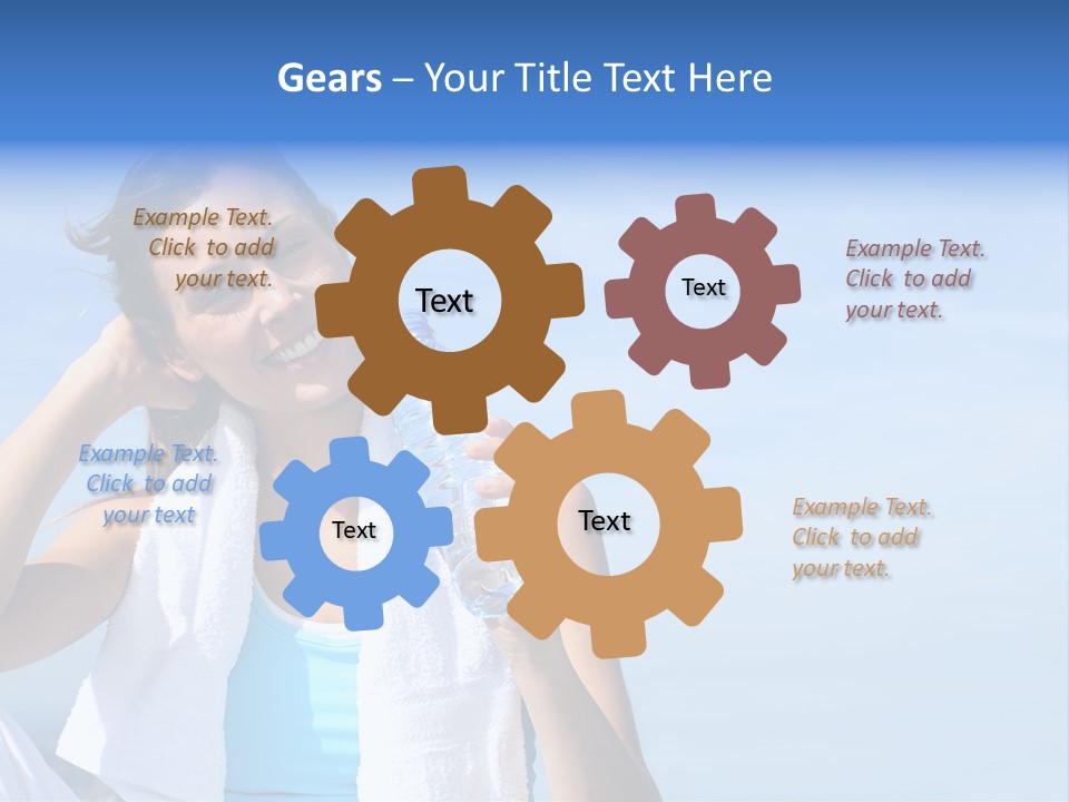 Sport Sports Smiling PowerPoint Template