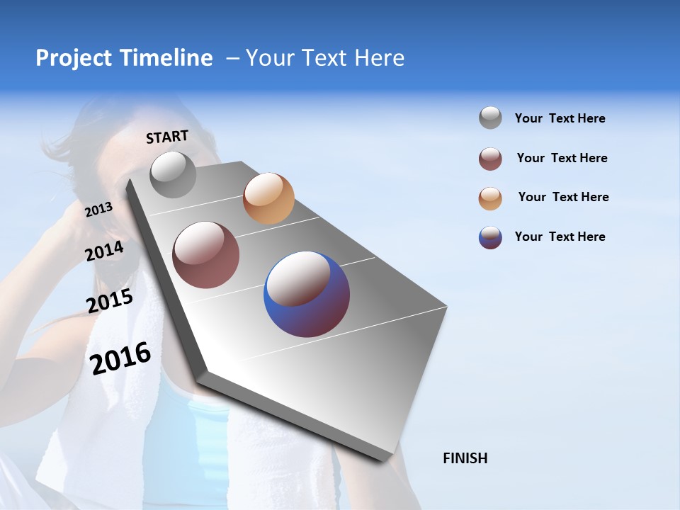 Sport Sports Smiling PowerPoint Template