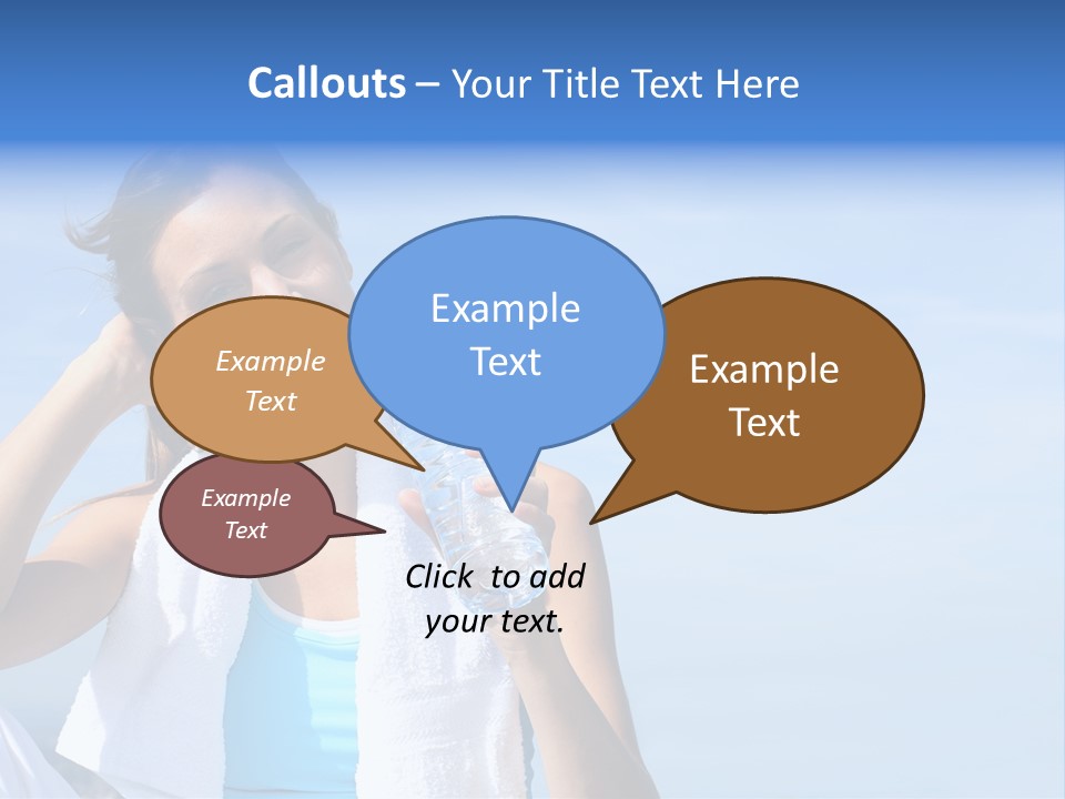 Sport Sports Smiling PowerPoint Template