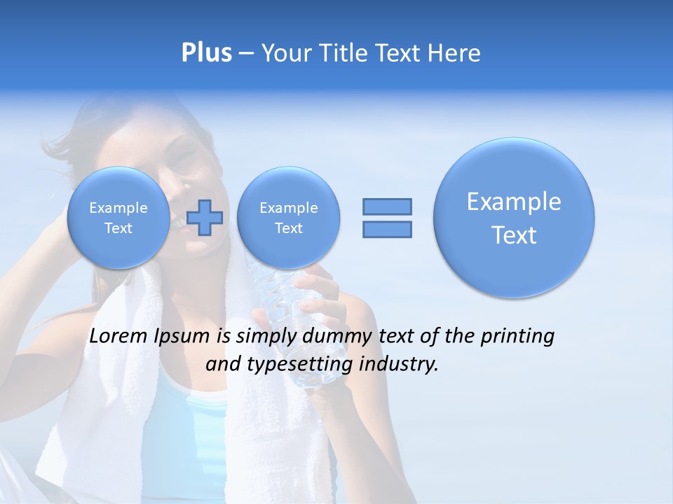 Sport Sports Smiling PowerPoint Template
