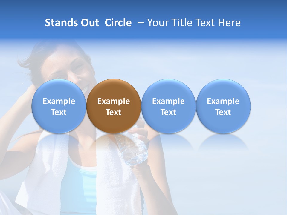 Sport Sports Smiling PowerPoint Template