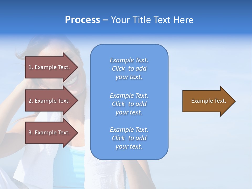 Sport Sports Smiling PowerPoint Template