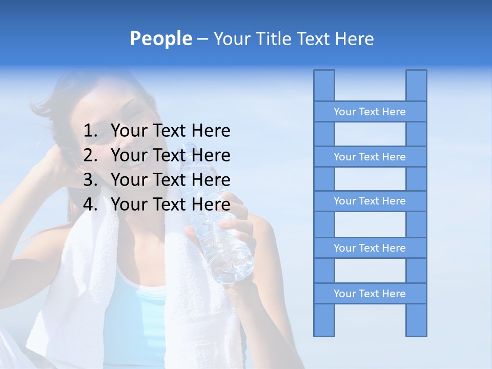 Sport Sports Smiling PowerPoint Template