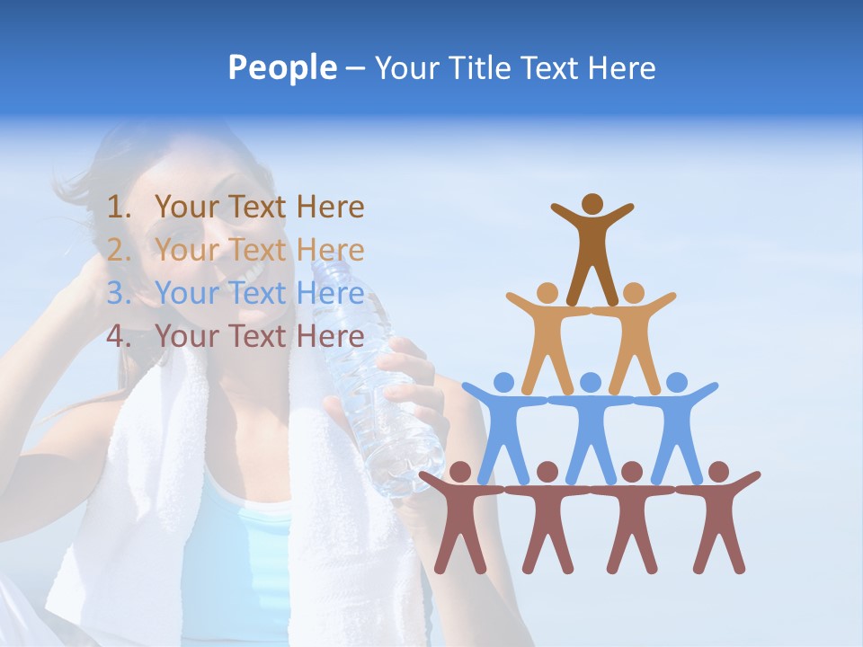 Sport Sports Smiling PowerPoint Template