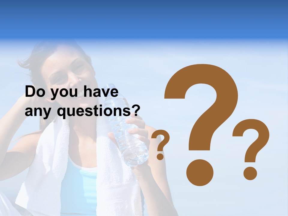 Sport Sports Smiling PowerPoint Template