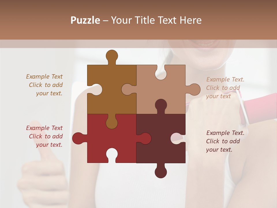 Pose Bodycare Energy PowerPoint Template