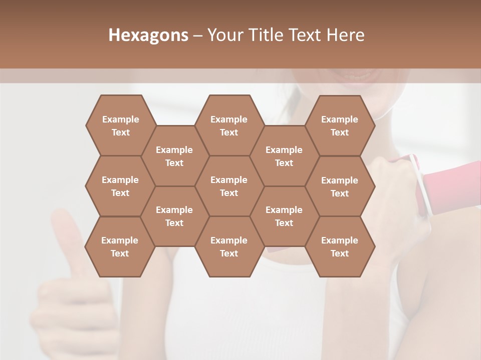 Pose Bodycare Energy PowerPoint Template