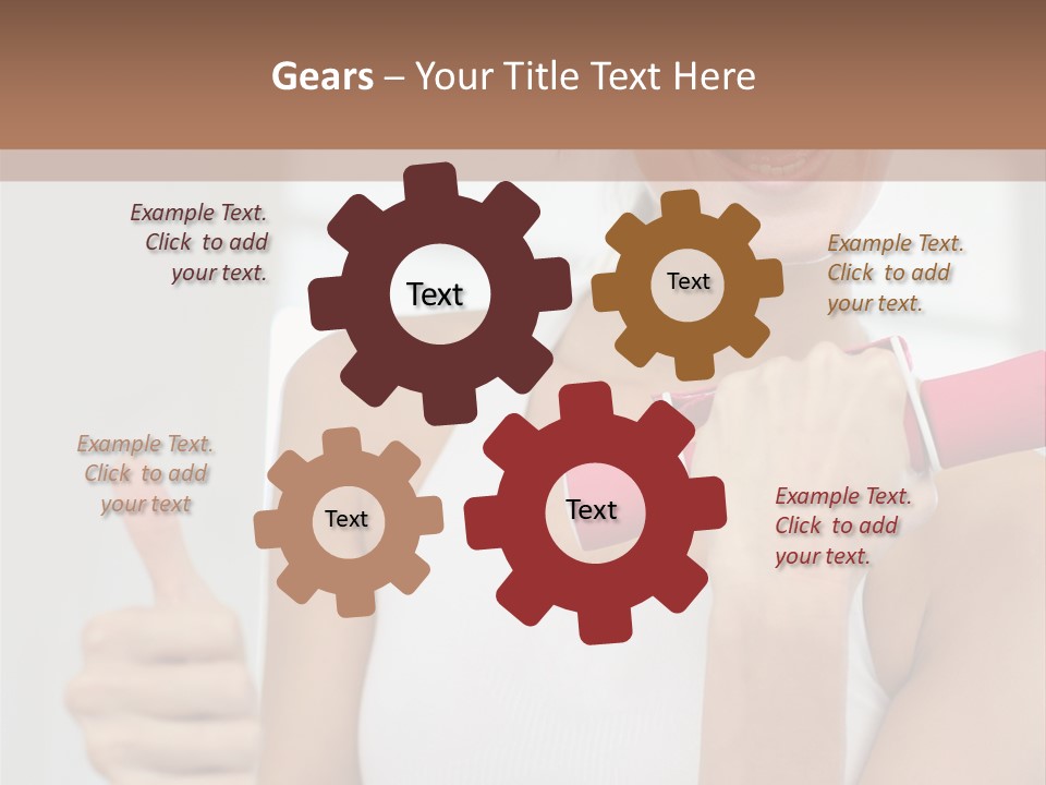 Pose Bodycare Energy PowerPoint Template