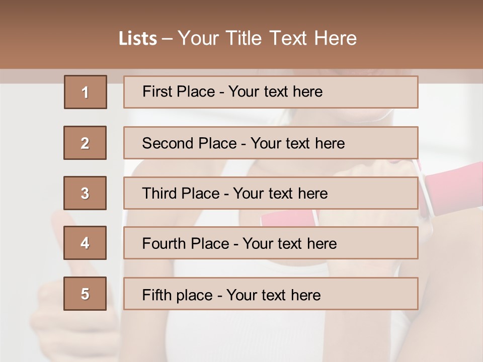 Pose Bodycare Energy PowerPoint Template