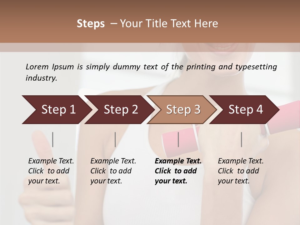 Pose Bodycare Energy PowerPoint Template